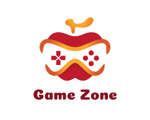 Apple Game Controller logo design