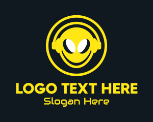 Extraterrestrial - Alien Game Streamer logo design