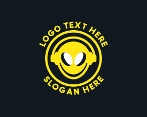 Alien Game Streamer logo design