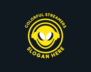 Alien Game Streamer logo design