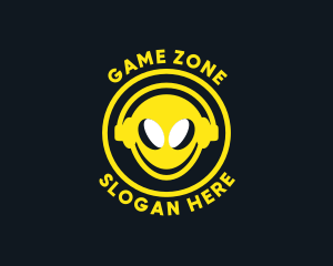 Alien Game Streamer logo design