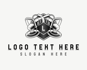 Equipment - Polisher Detailing Equipment logo design