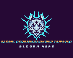 Wild Wolf Scratch Gaming Logo