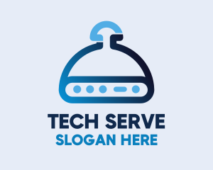 Server - Food Delivery Server logo design
