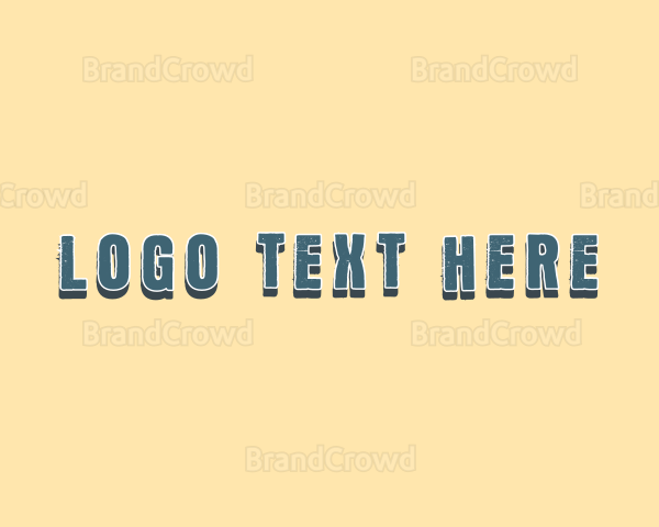 Rustic Business Brand Logo