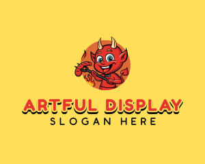 Devil Sausage Grill logo design