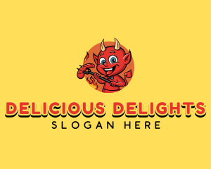 Devil Sausage Grill logo design