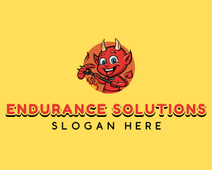 Devil Sausage Grill logo design