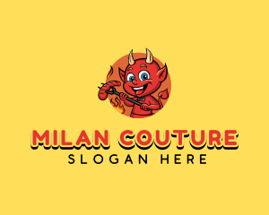 Devil Sausage Grill logo design