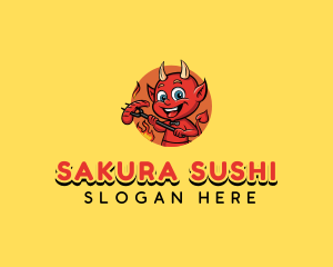 Devil Sausage Grill logo design