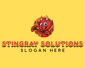 Devil Sausage Grill logo design