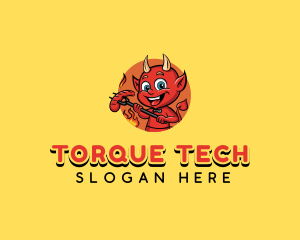 Devil Sausage Grill logo design