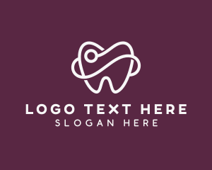 Tooth Cleaning - Tooth Clinic Dentistry logo design