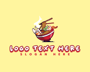 Bowl - Ramen Noodles Dining logo design