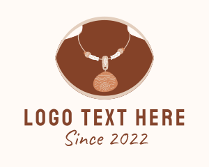 Handicraft - Traditional Boho Necklace logo design