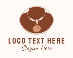 Traditional Boho Necklace  Logo