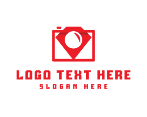 Instagram Vlogger - Camera Diamond Media logo design