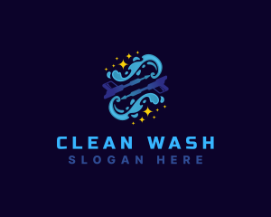 Pressure Wash Cleaning logo design