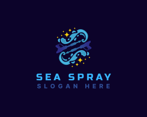 Pressure Wash Cleaning logo design