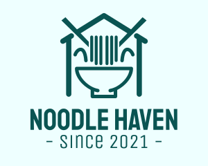 Noodle - Happy Noodle House logo design