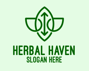 Herbal - Simple Herbal Spa logo design