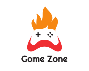 Fire Console Controller logo design