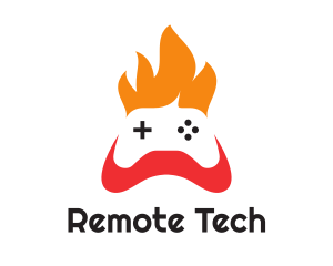 Remote - Fire Console Controller logo design