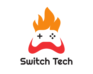 Switch - Fire Console Controller logo design