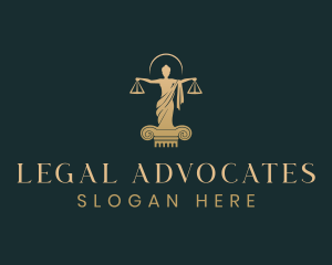  Justice Law Legal logo design