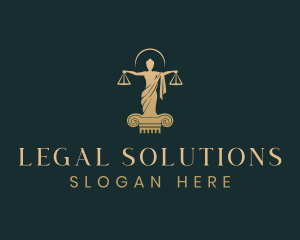  Justice Law Legal logo design