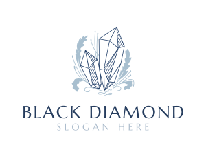 Deluxe Diamond Crystal logo design