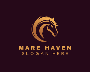 Mare - Equestrian Horse Race logo design