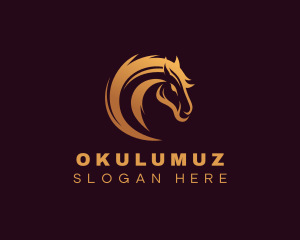 Fast - Equestrian Horse Race logo design