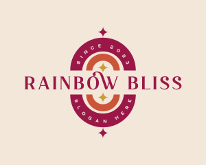 Bohemian Rainbow Craft logo design