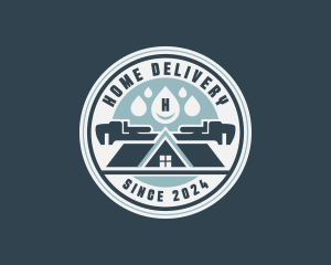 Wrench Fix Plumbing logo design