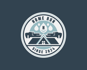 Wrench Fix Plumbing logo design