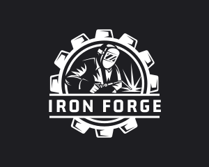 Mechanic Ironwork Welding logo design