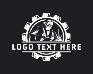 Cog - Mechanic Ironwork Welding logo design