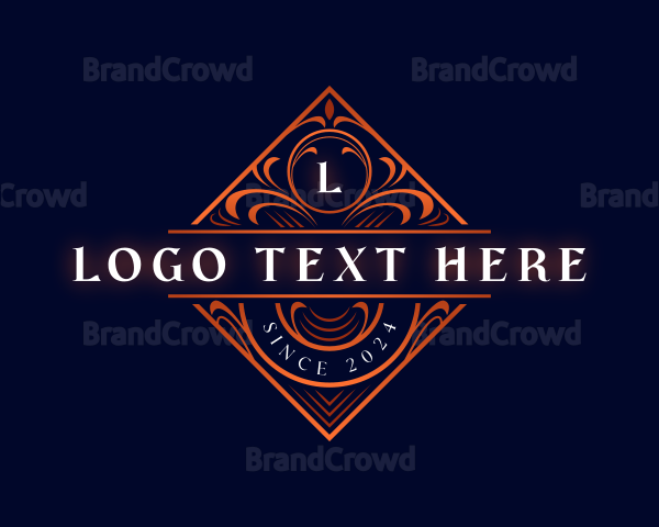 Premium Jewelry Ornamental Logo