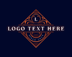 Premium Jewelry Ornamental logo design