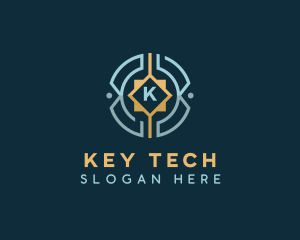 Cyber Tech Crypto logo design