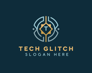 Cyber Tech Crypto logo design