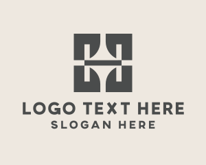 Brand - Studio Agency Letter H logo design