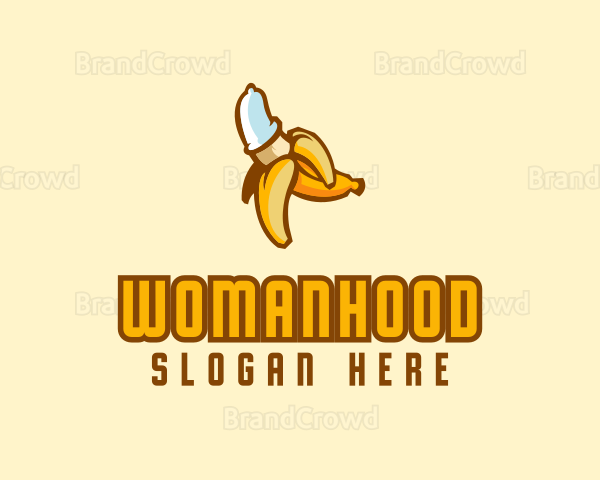 Naughty Condom Banana Logo
