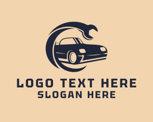 Car - Wrench Car Repair logo design
