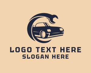 Wrench Car Repair  Logo