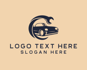 Mechanic - Wrench Car Repair logo design