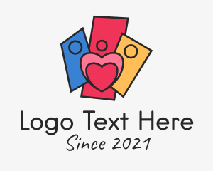 Heart - Family Charity Organization logo design