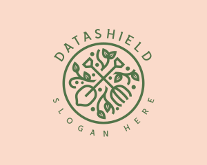 Ornamental - Garden Shovel Rake logo design