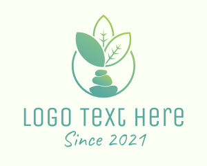Massage - Nature Massage Therapy logo design